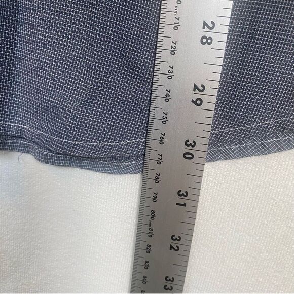 Horny Toad Blue Short Sleeve Button Down Shirt Size XL - Picture 10 of 11